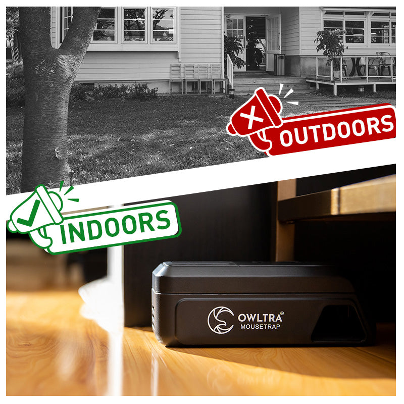 OW2 Indoor Escape-proof Electronic Mouse Trap
