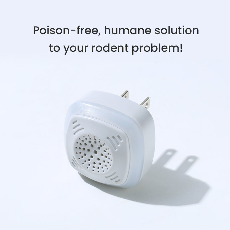 Ultrasonic Rodent Repeller - 4 Pack