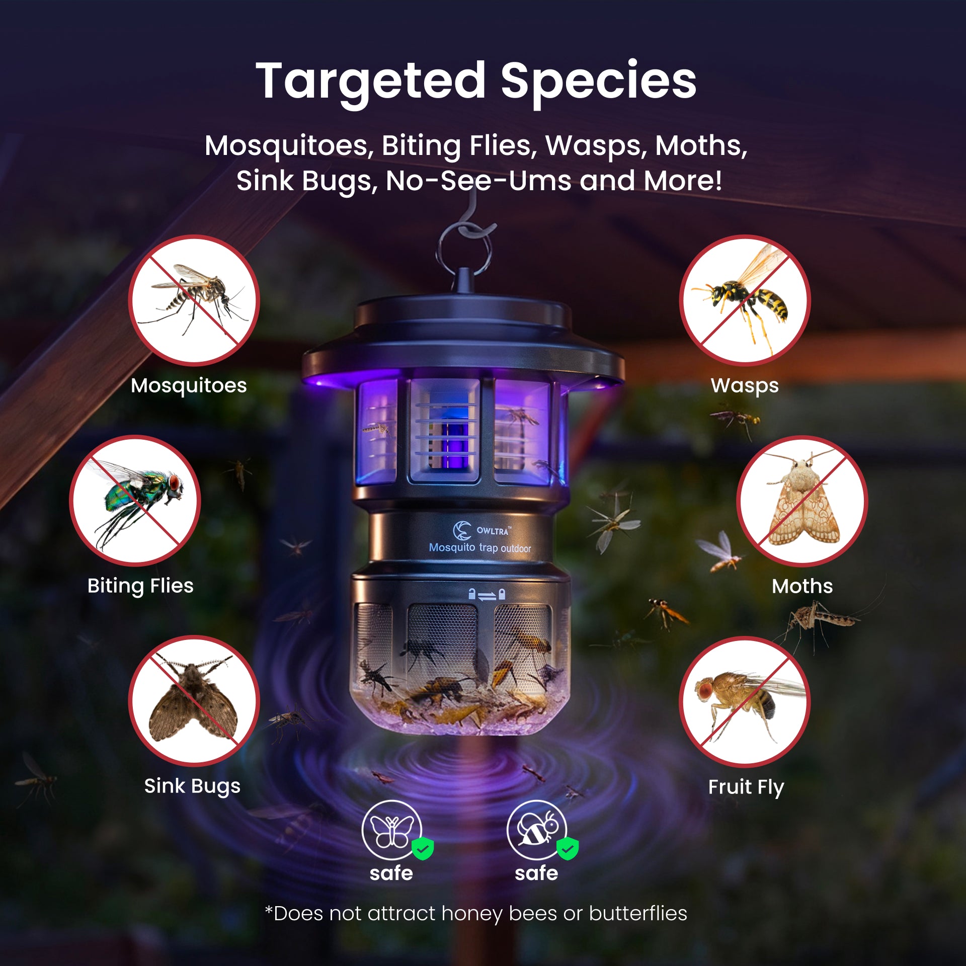 L20 Outdoor Electronic Insect Trap