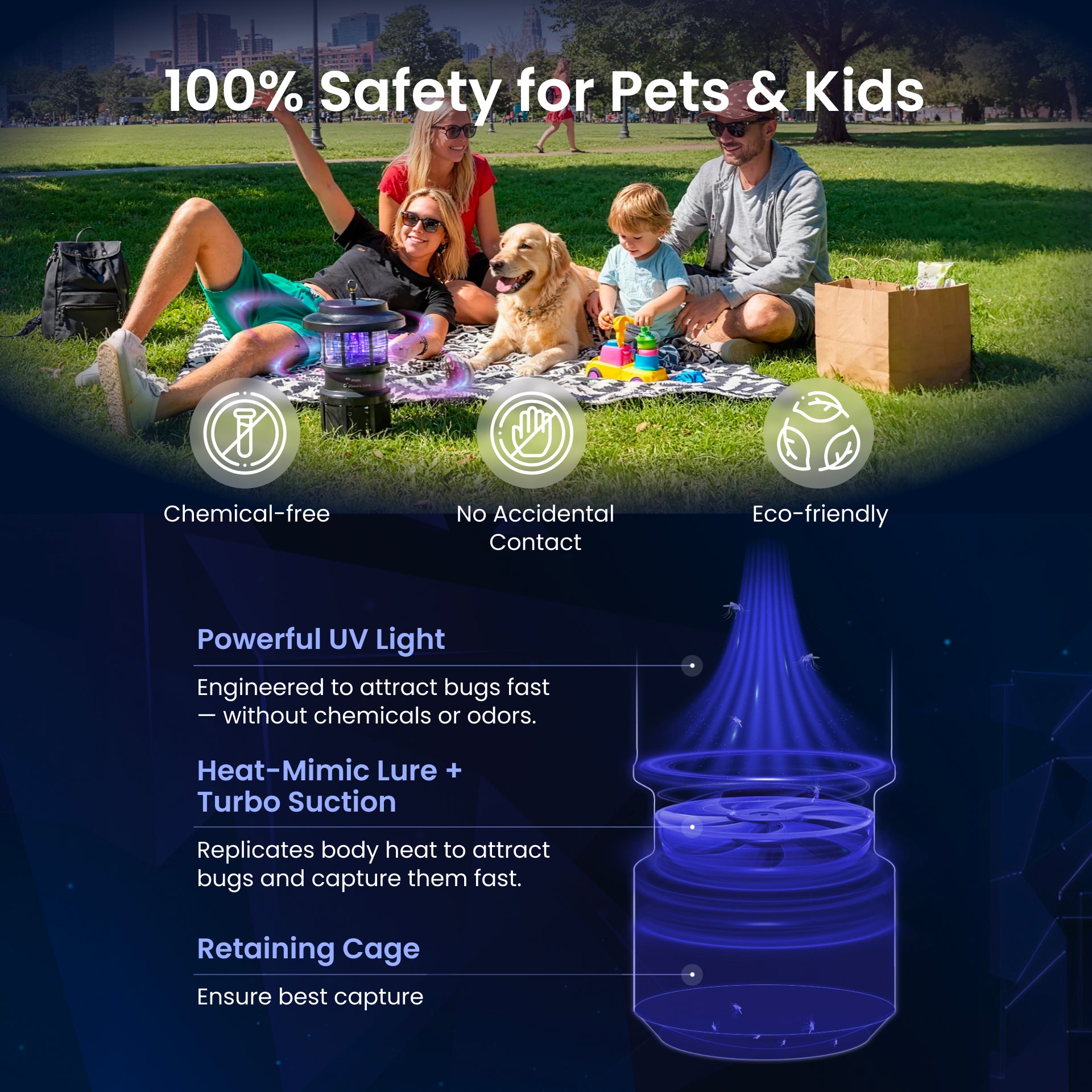 L20 Outdoor Electronic Insect Trap