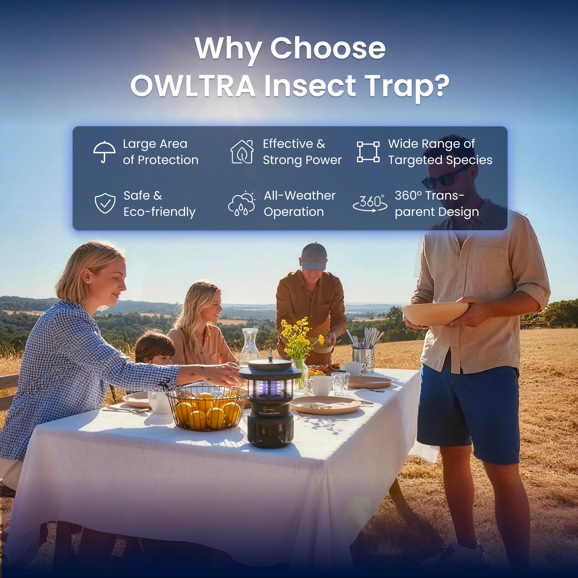 L20 Outdoor Electronic Insect Trap