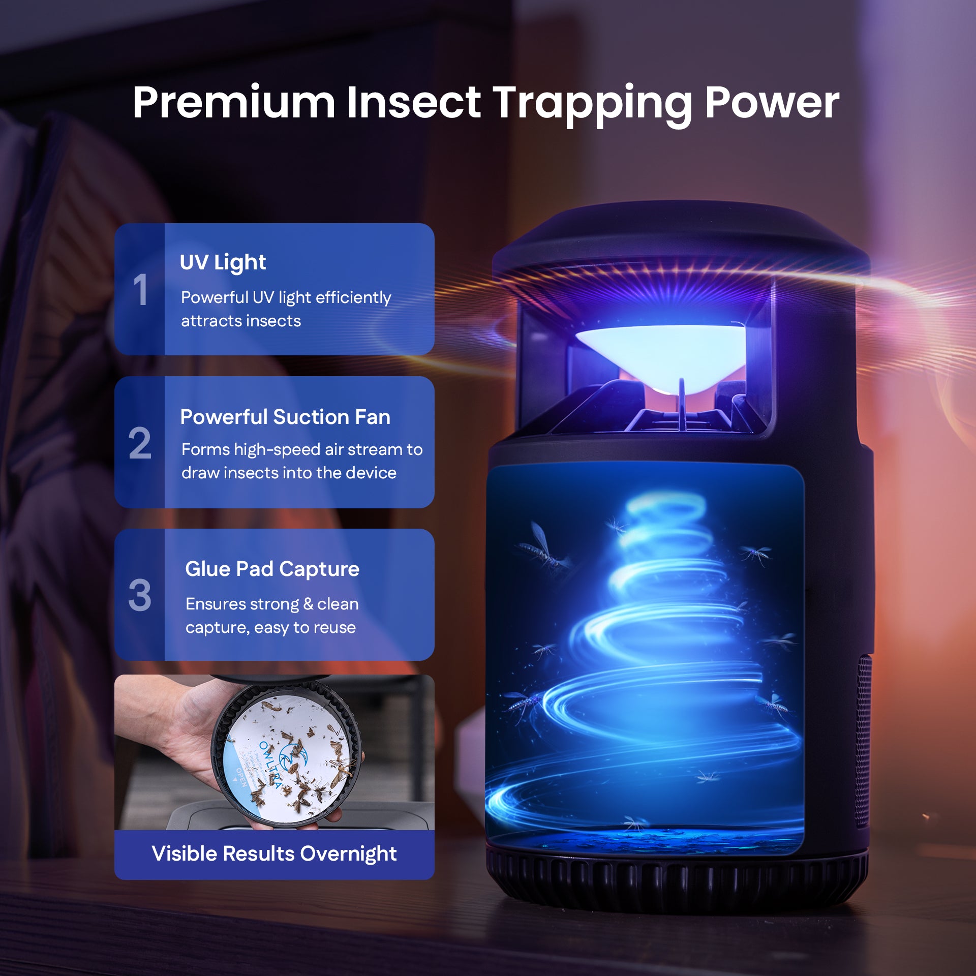 L60/70 Indoor Electronic Insect Trap