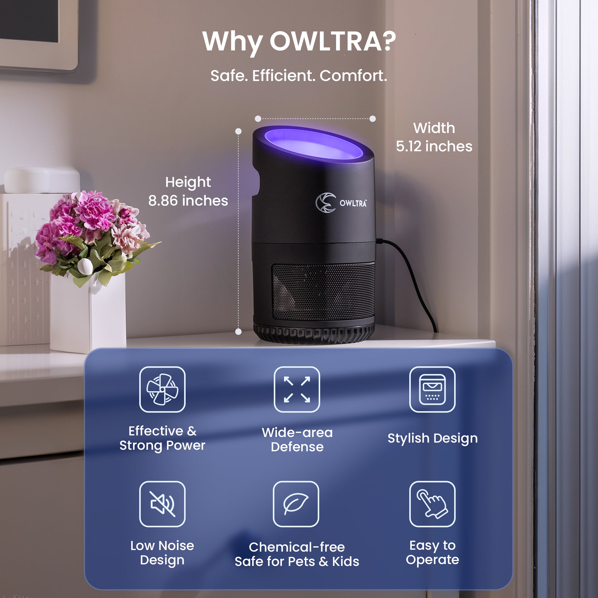 L60/70 Indoor Electronic Insect Trap
