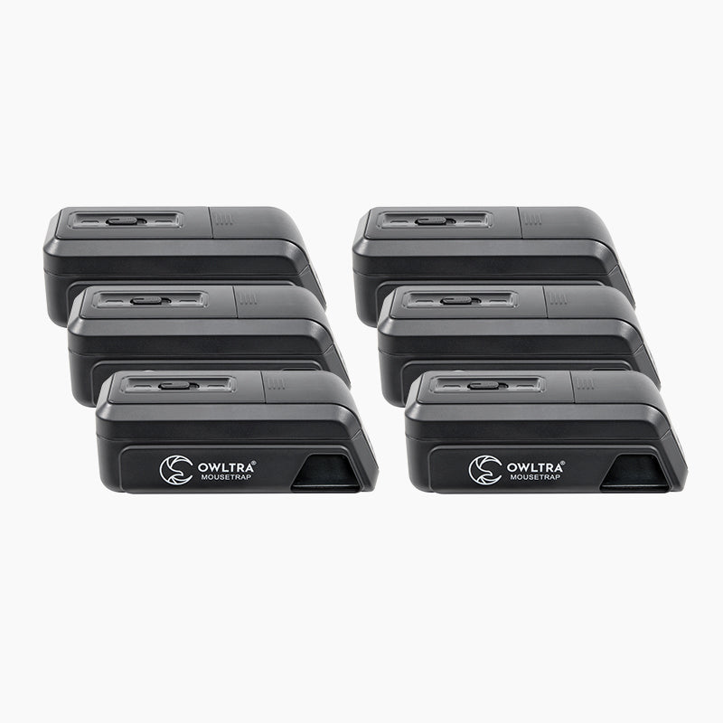 OW2 Indoor Escape-proof Electronic Mouse Trap - Dual Infrared Detection Edition