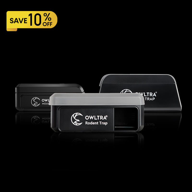 OWLTRA 3-in-1 Outdoor and Indoor Electronic Rodent Defense Bundle