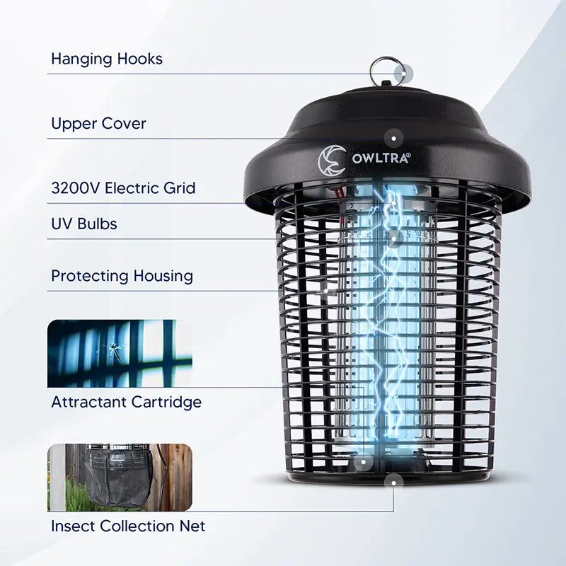 OMT-E80 Outdoor Electric Insect Trap